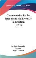 Commentaire Sur Le Sefer Yesira Ou Livre de La Creation (1891)