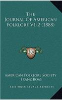 Journal Of American Folklore V1-2 (1888)