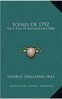 Scenes Of 1792: Or A Tale Of Revolution (1848)