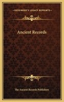 Ancient Records