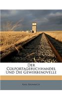 Der Colportagebuchhandel Und Die Gewerbenovelle