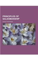 Principles of Salesmanship