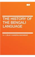 The History of the Bengali Language