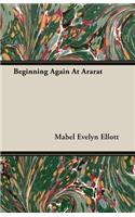 Beginning Again At Ararat