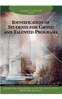 Identification of Students for Gifted and Talented Programs