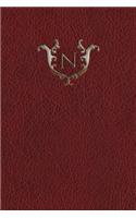 Monogram "N" Notebook