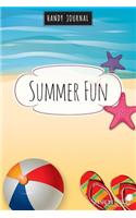 Summer Fun Handy Journal