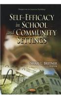 Self-Efficacy in School & Community Settings