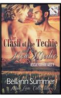 The Clash of the Techie and the New Medic [rescue for Hire West 9] (the Bellann Summer Manlove Collection)