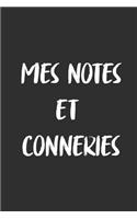 Mes notes et conneries