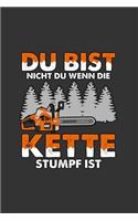 Du bist nicht du wenn die Kette stumpf ist