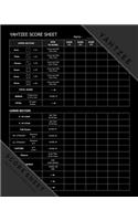 Matthew D. Publishing Yahtzee Score Sheet