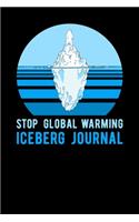 Stop Global Warming Iceberg Journal