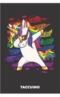 Taccuino: Unicorno Danza A5 pagina bianca - 120 pagine per amanti unicorno (nero)