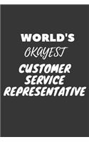 Customer Service Representative Notebook: Lined Journal, 120 Pages, 6 x 9, Funny Dream Job, Starting New Career Gag Gift Journal Matte Finish