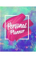 Personal Planner: (365 Day Planners)