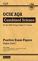 GCSE Combined Science AQA Practice Papers: Higher Pack 1: (CGP AQA GCSE Combined Science)