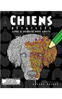 Chiens Détaillés- Livre à colorier pour adulte