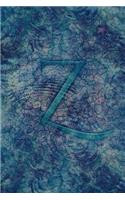 Monogram "Z" Notebook: (26 Monogram Water 150 Lined)