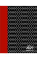 Korean Writing Practice Book