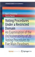 Voting Procedures Under a Restricted Domain