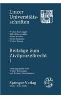 Beitr GE Zum Zivilproze Recht 1