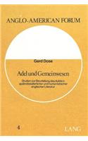 Adel und Gemeinwesen