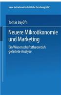 Neuere Mikroökonomie Und Marketing