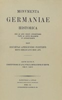 Constitutiones Et ACTA Publica Imperatorum Et Regum (1298-1313), Teil 2