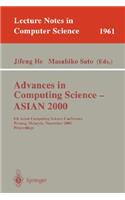 Advances in Computing Science - Asian 2000