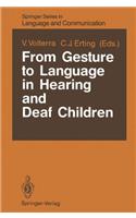 From Gesture to Language in Hearing and Deaf Children