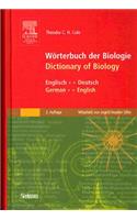 Worterbuch Der Biologie/Dictionary of Biology: Englisch-Deutsch German-English