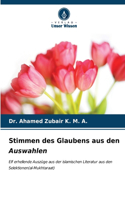 Stimmen des Glaubens aus den Auswahlen