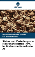 Status und Verteilung von Makronährstoffen (NPK) im Boden von Hamelmalo Ar