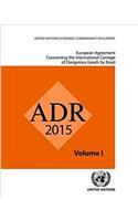ADR applicable as from 1 January 2015 [CD-ROM]