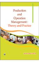  Production And Operation Management : Theory And Practice
