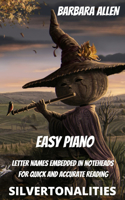 Barbara Allen for Easy Piano