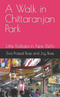 Walk in Chittaranjan Park