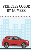 Vehicles Color by Number