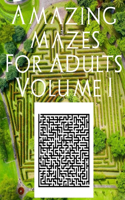 Amazing Mazes for Adults Volume 1: 75 Large Print Mazes for all ages