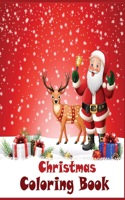 Christmas Coloring Book: Interesting children's Christmas Coloring Book - 50 Wonderful Pages to Color with Snowman, Reindeer, Santa Claus & More