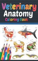 Veterinary Anatomy Coloring Book