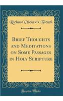 Brief Thoughts and Meditations on Some Passages in Holy Scripture (Classic Reprint)