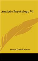Analytic Psychology V1