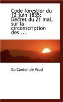 Code Forestier Du 12 Juin 1835