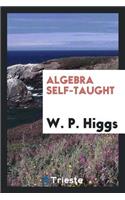 Algebra Self-Taught