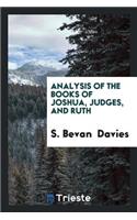 Analysis of the Books of Joshua, Judges, and Ruth