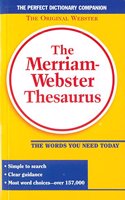 The Merriam-Webster Thesaurus