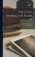 Cold Storage of Pears; B377