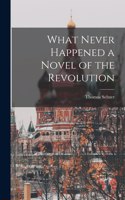 What Never Happened a Novel of the Revolution